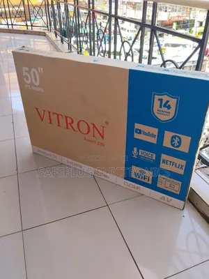 Vitron 50" Smart Tv W/ Bt Soundbar Sync | Kids Mode
