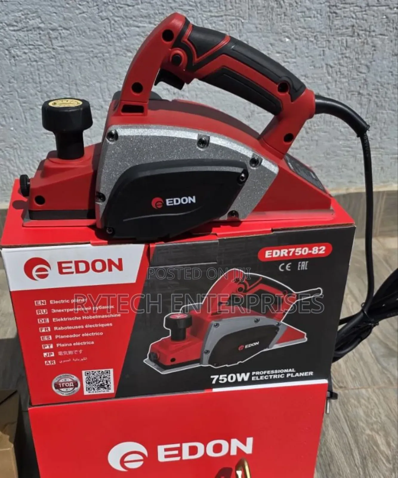 Professional Edon Electric Planer 750watts
