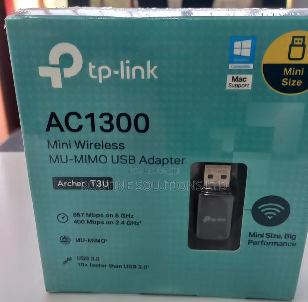 Tp-Link Ac1300 Mini Wireless Usb Adapter Archer T3u - main view