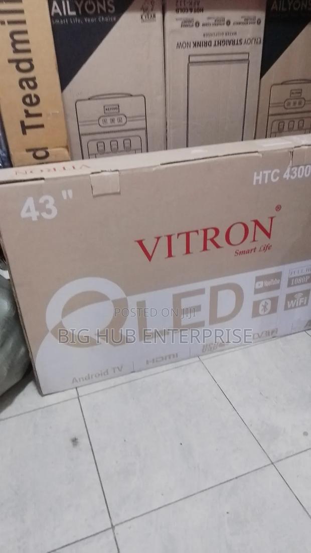 Vitron 43′′ Smart Android Full Hd Tv – Wi-Fi, Netflix, Frameless