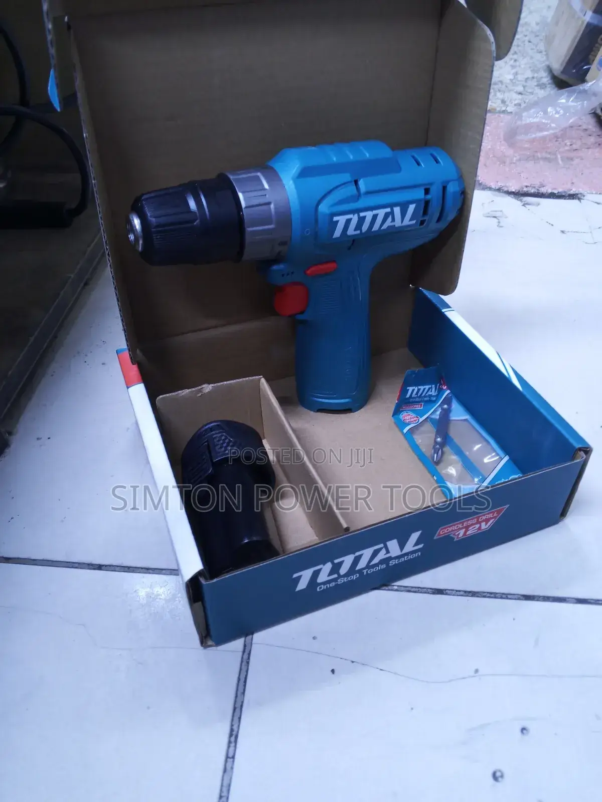Commercial Total Cordless Drill 12v