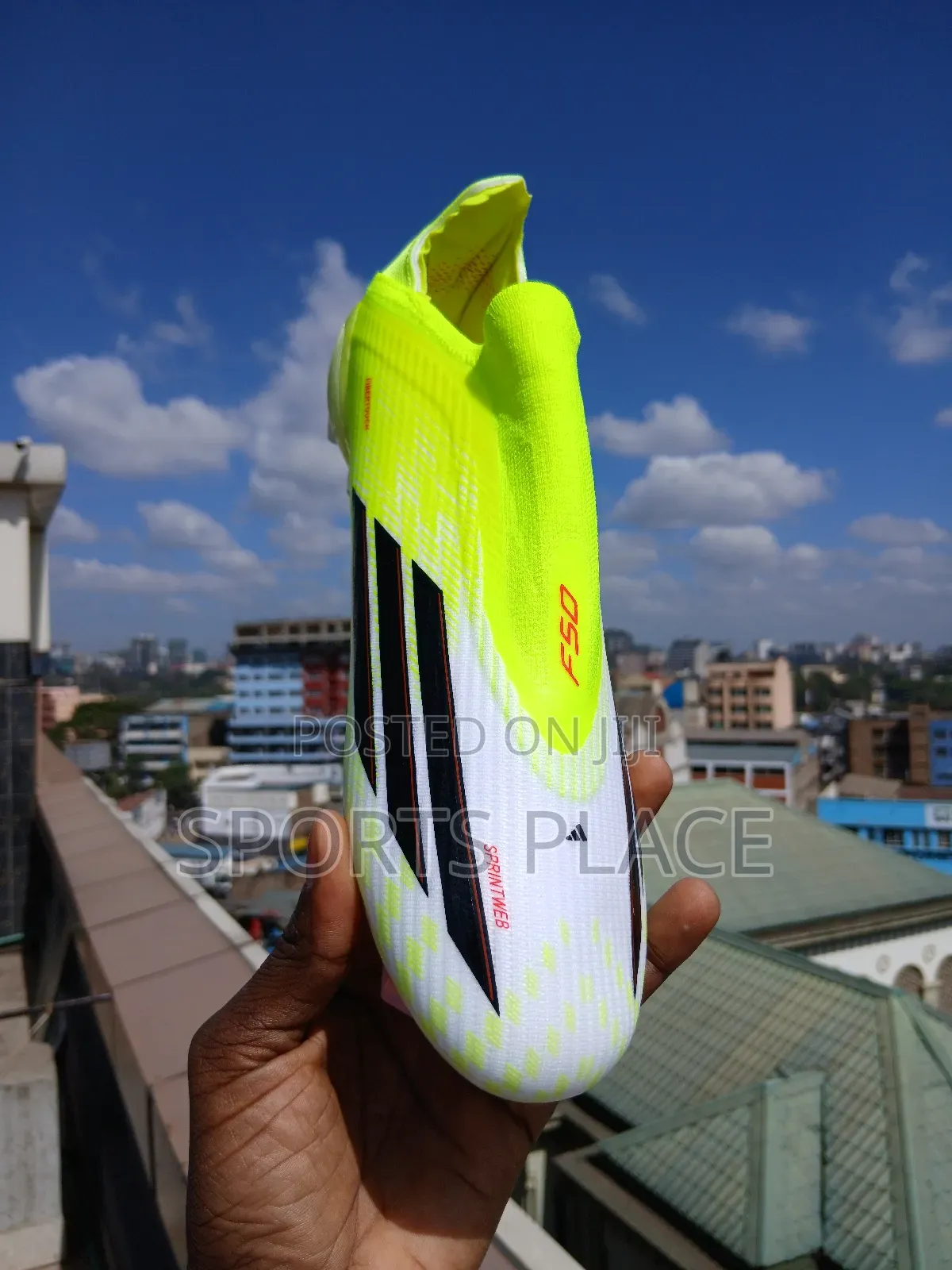 Bright Green Spark F50 Adidas Fg Soccer Boots