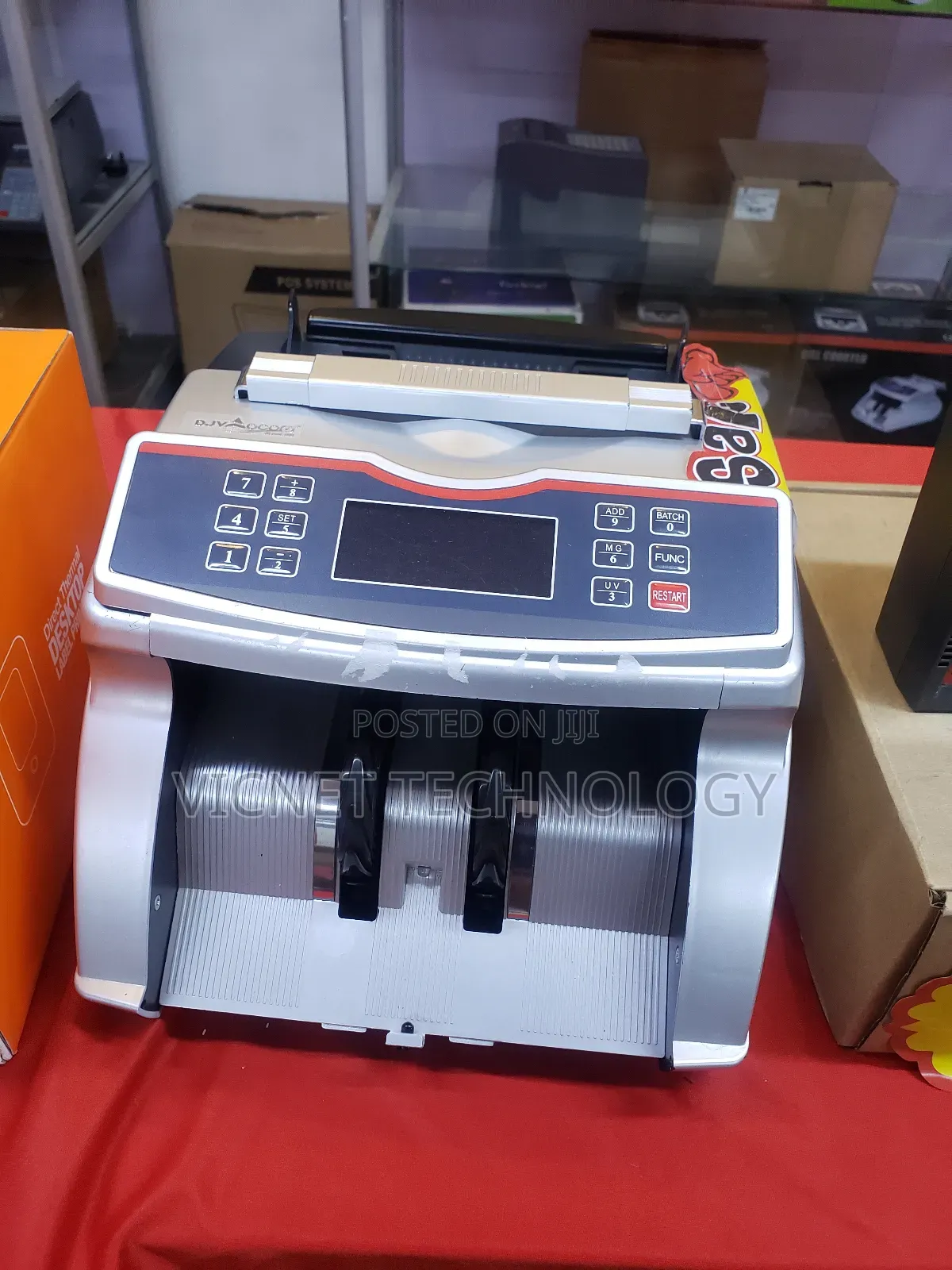 Money Counter 8003d With U.V Magnetic Detector