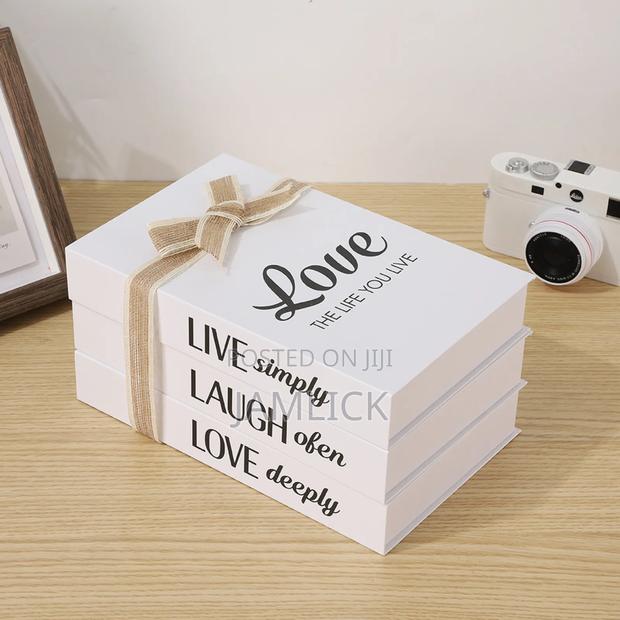 3-in-1 Decor Dummy Books Set - Gw