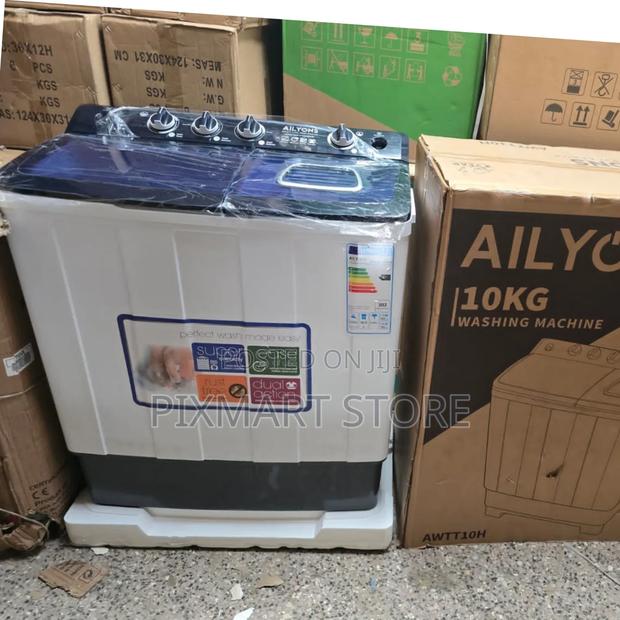 Ailyons 10 Kg 2 Tub Semi‐Automatic Washing Machine – Powerfulefficient