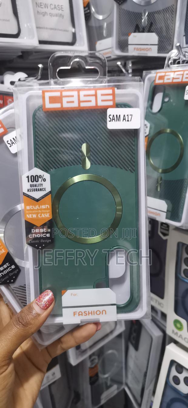 Marute Samsung A17 Hard Tpu Case Compatible With Magsafe -Green - main view