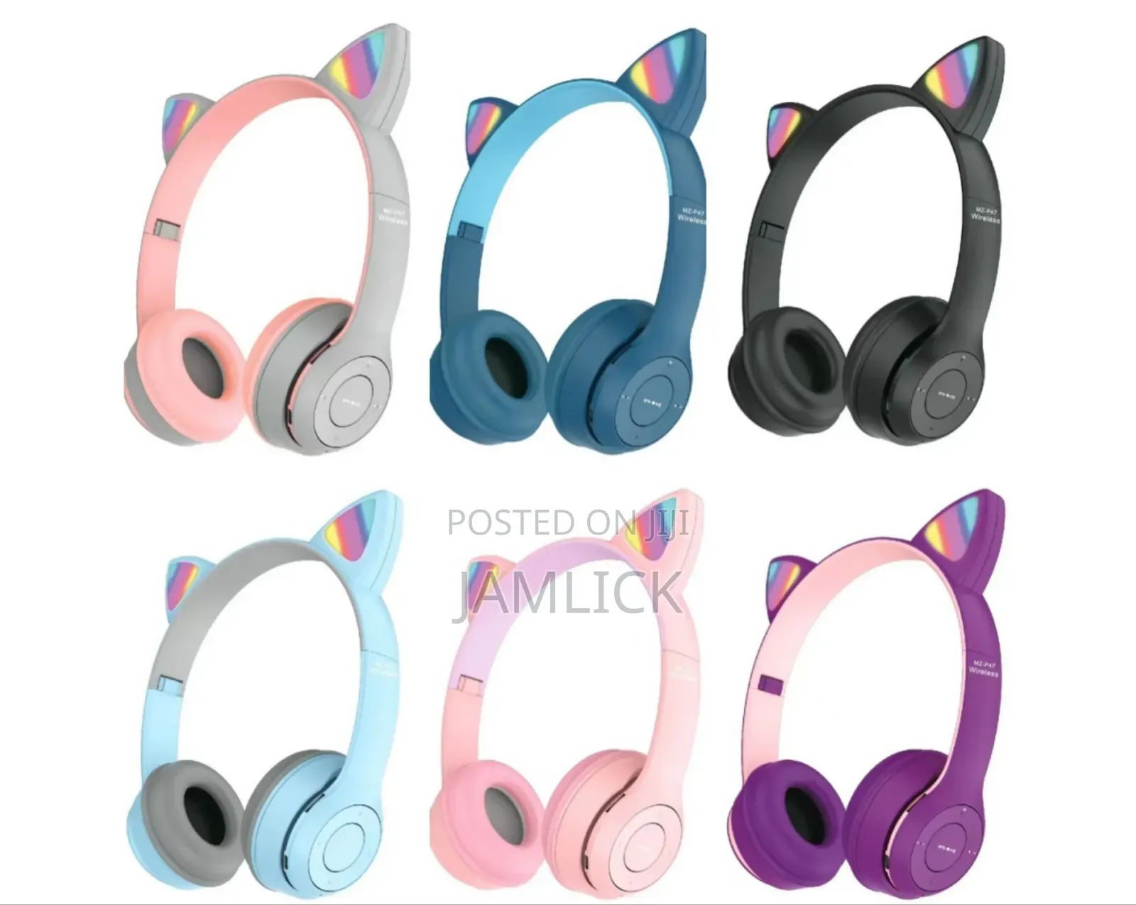 Cat Ear Wireless Headphones - Hk