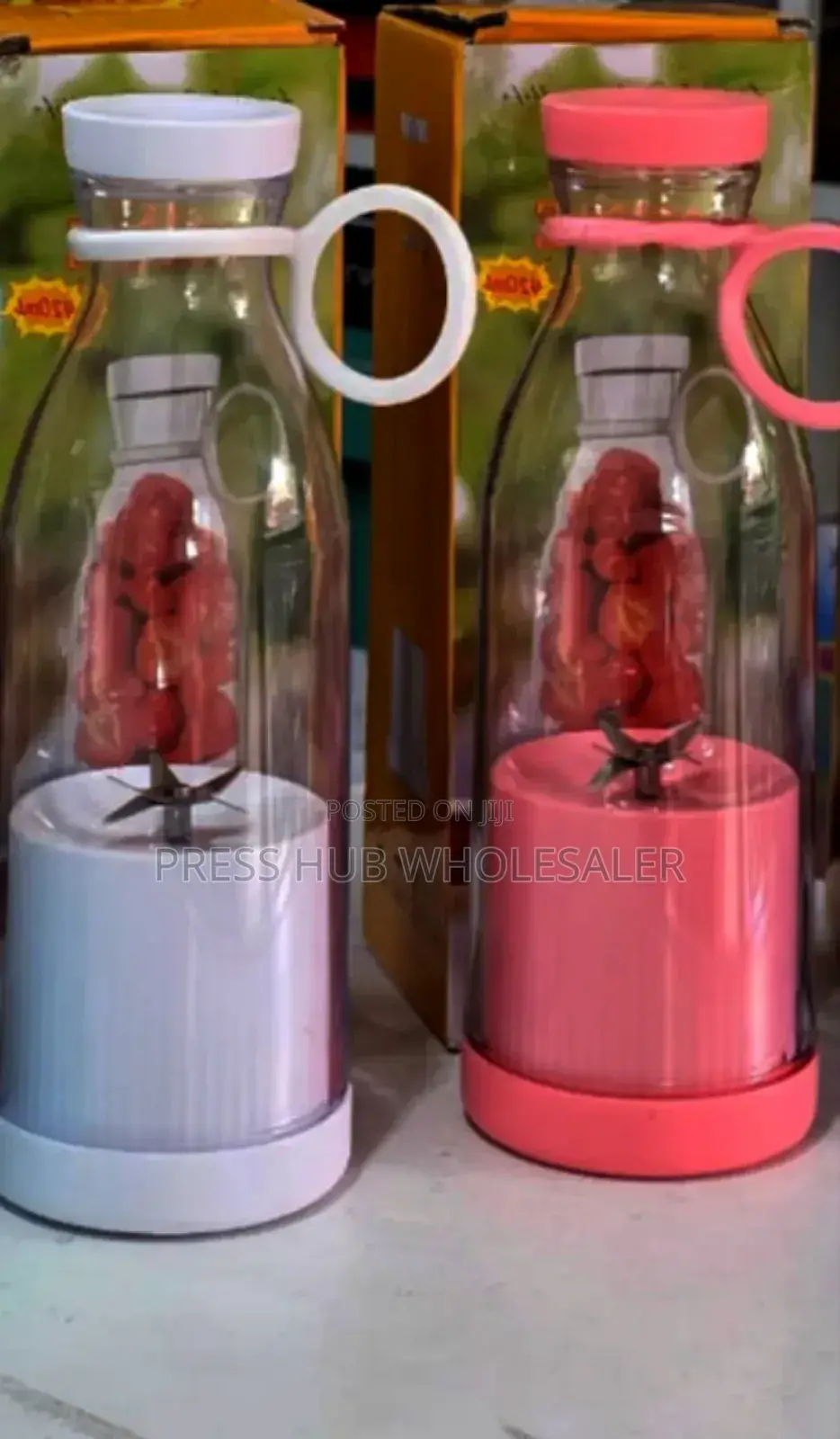Portable Usb Rechargeable Mini Juicer Blenders."