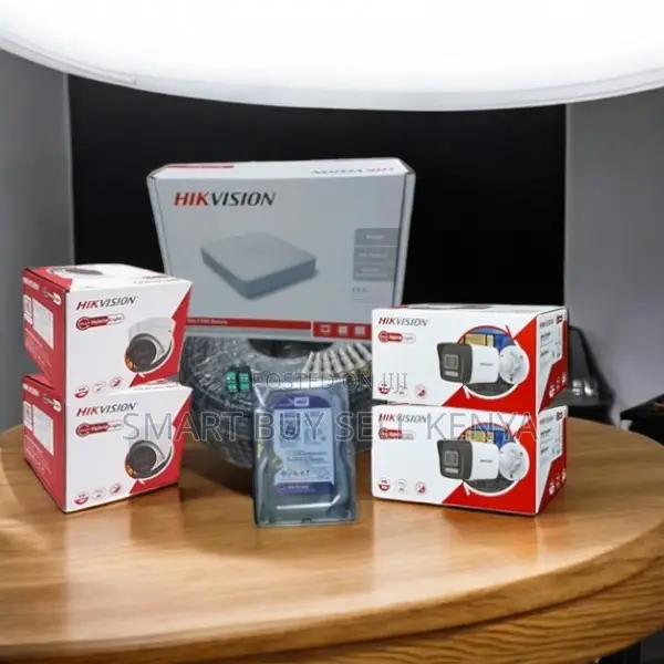Security Surveillance 4 1080p Full Hd Hybrid Colored Night Vision Kit