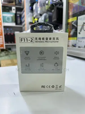 F11-2 Lavalier Mic- Clear Plug Play Audio