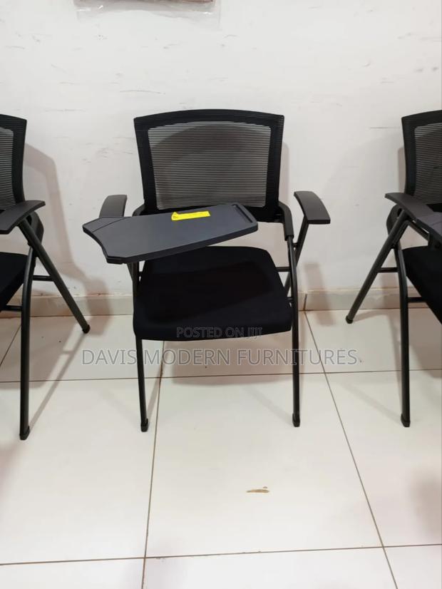 Foldable Chair With Writing Pad - main view