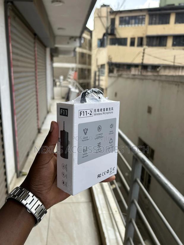 F11-2 Lavalier Mic - Clear Audio for Vlogs Calls - thumbnail 2