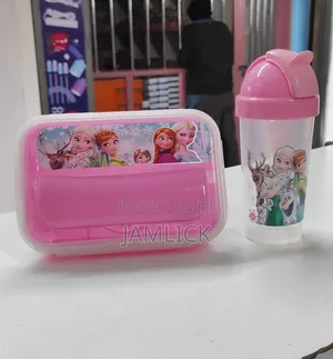Combo Cartoon 2-in-1 Lunch Box Tumbler Set - Hk