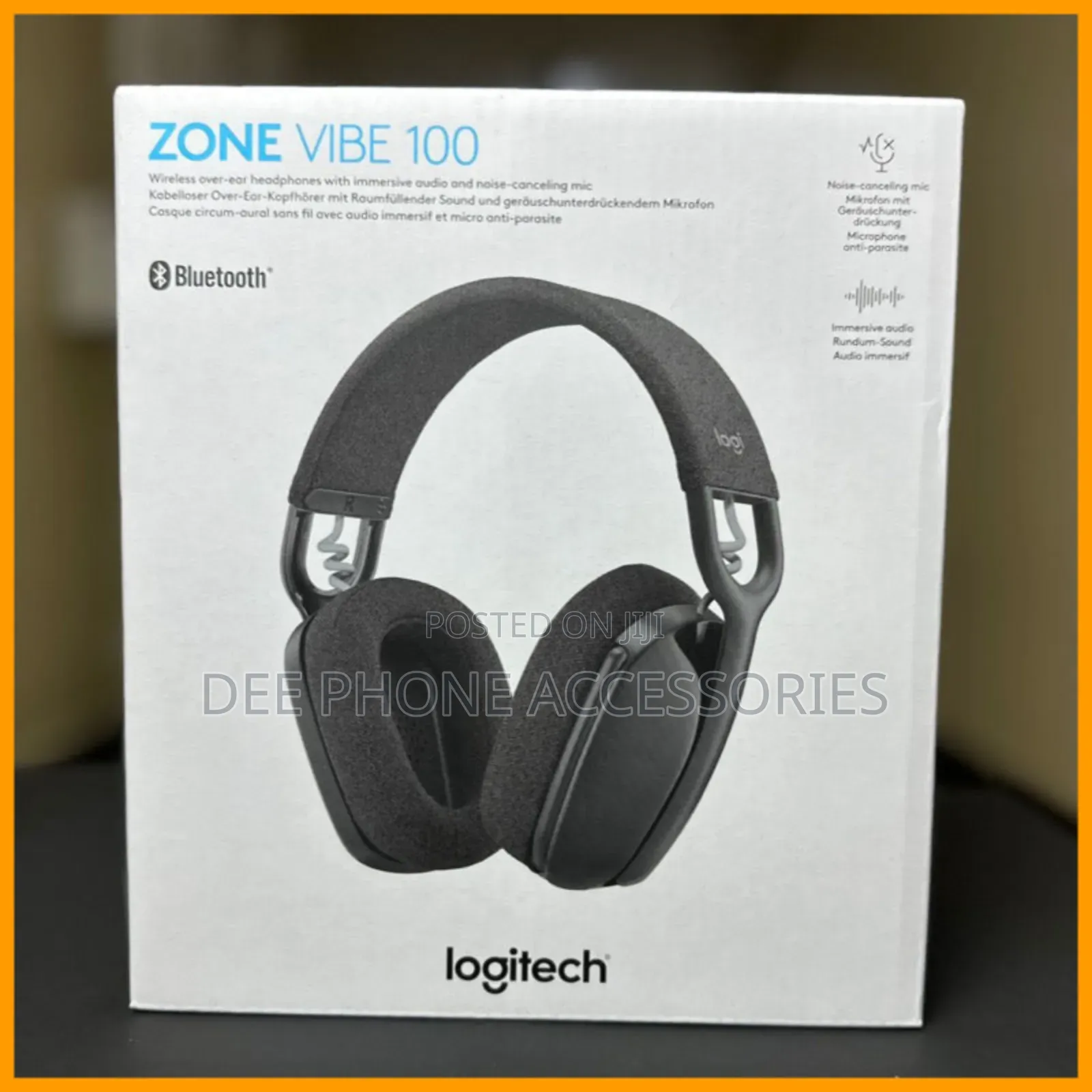Logitech Zone Vibe 100 Wireless Headphones