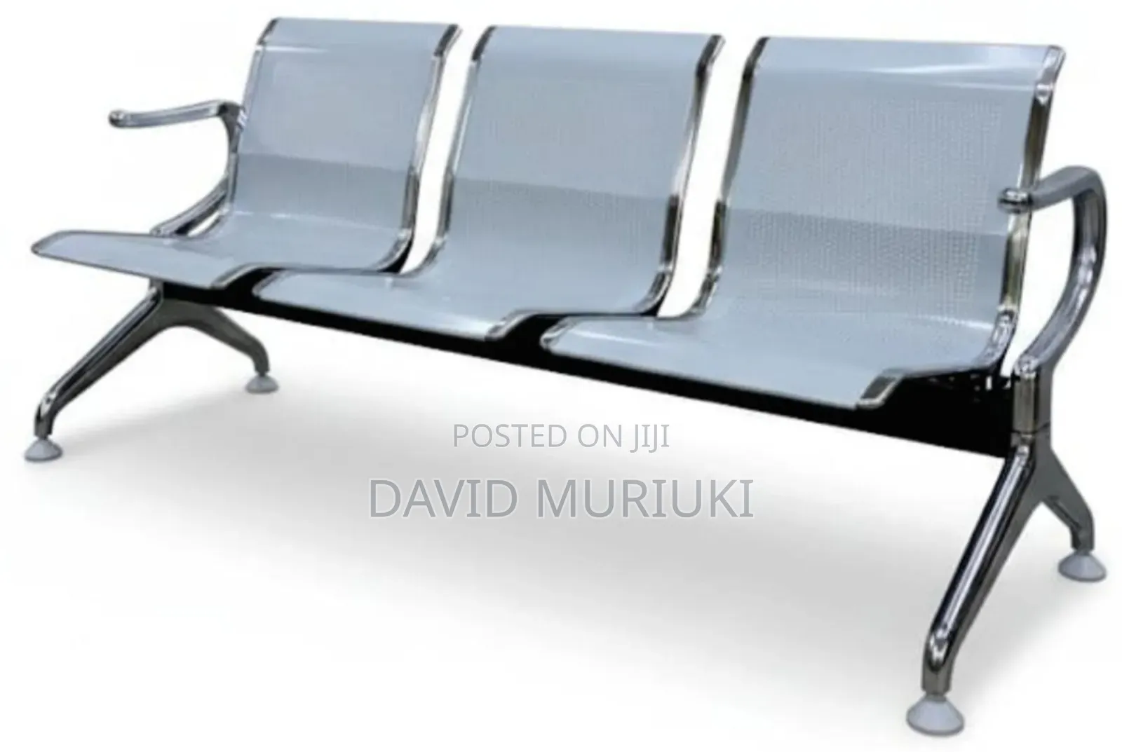 Metal Bench 3 Seater