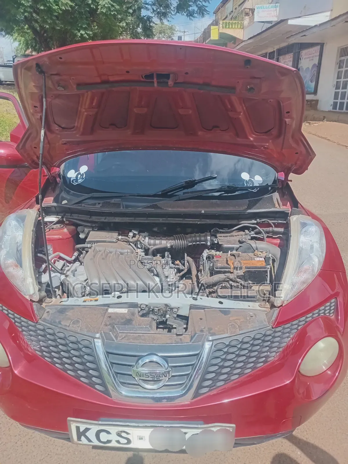 Nissan Juke 2012 Red