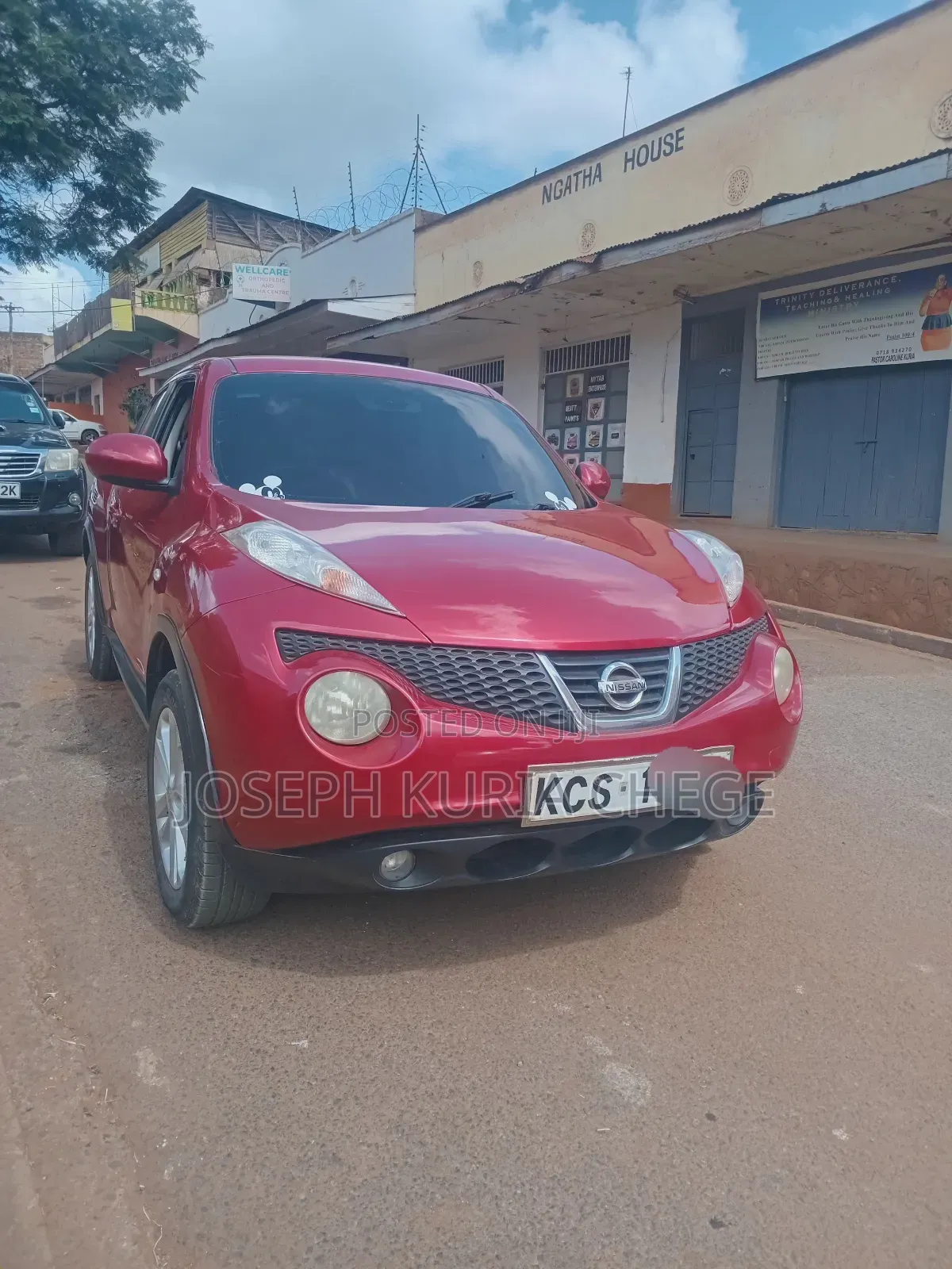 Nissan Juke 2012 Red