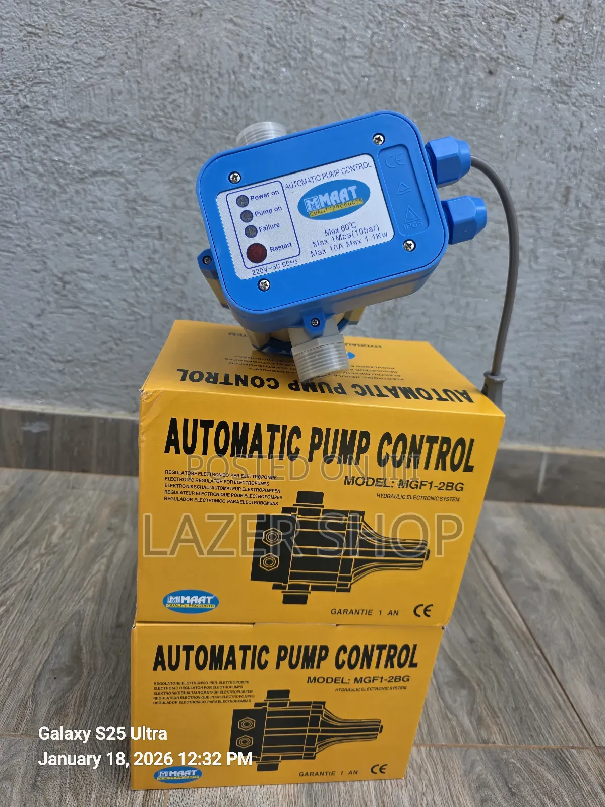 Automatic  Pressure Controller