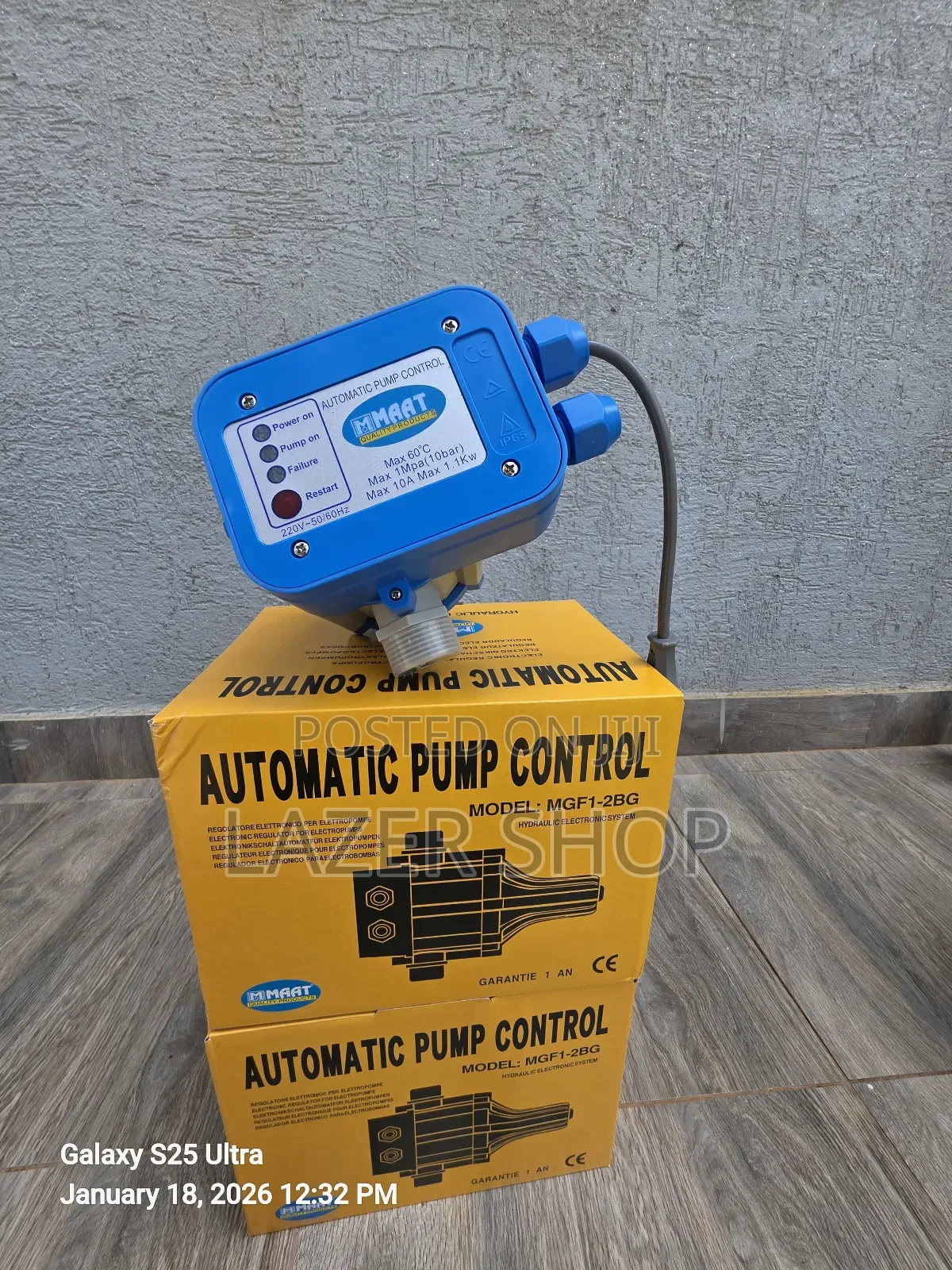 Automatic  Pressure Controller