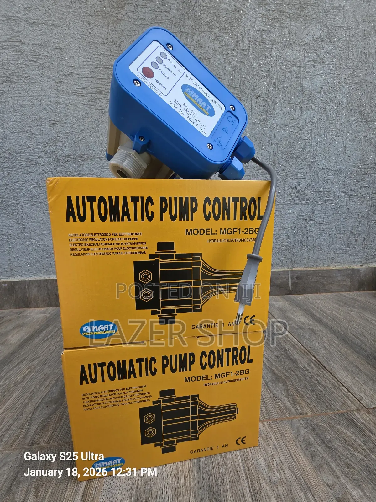 Automatic  Pressure Controller