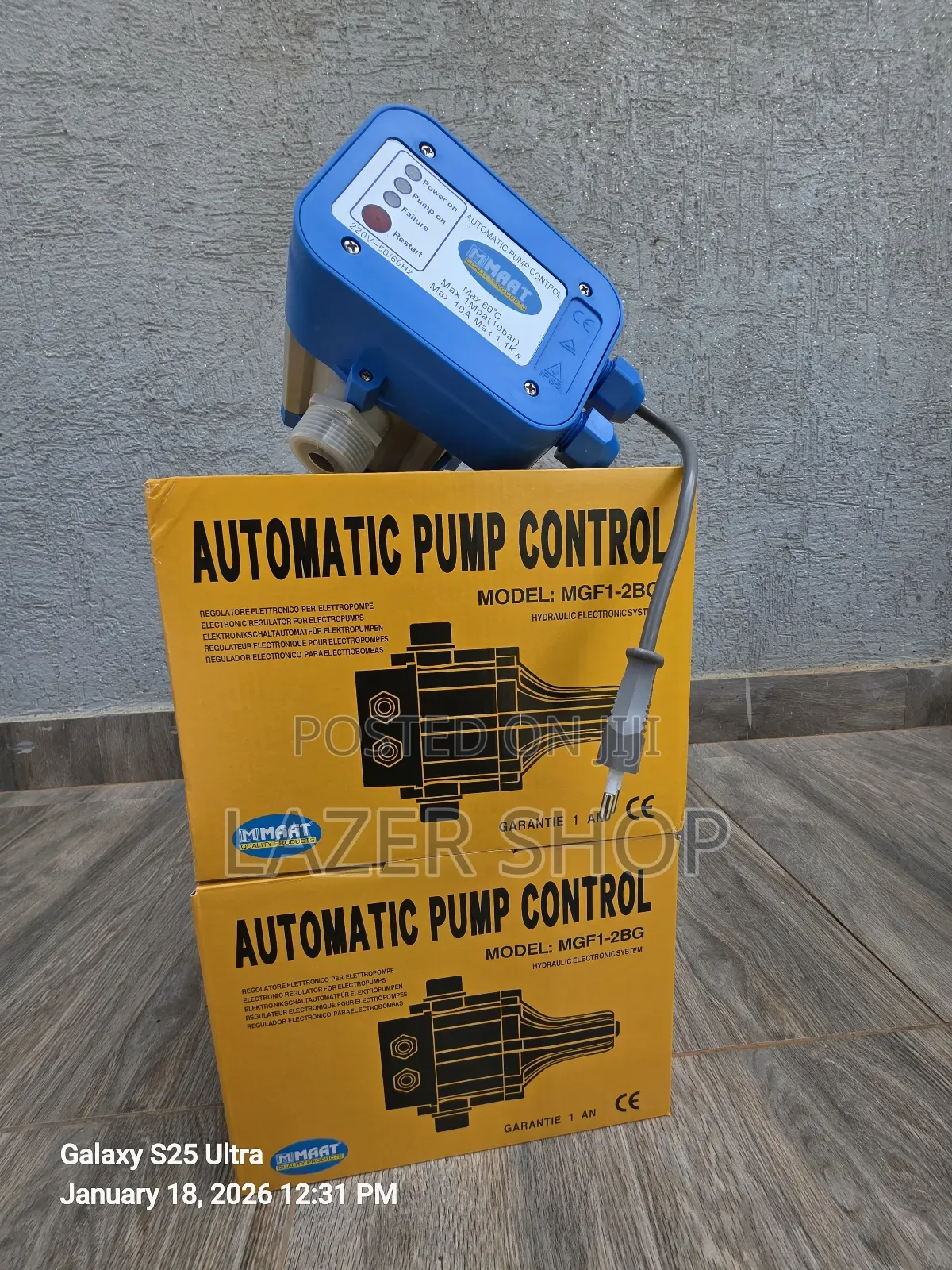 Automatic  Pressure Controller