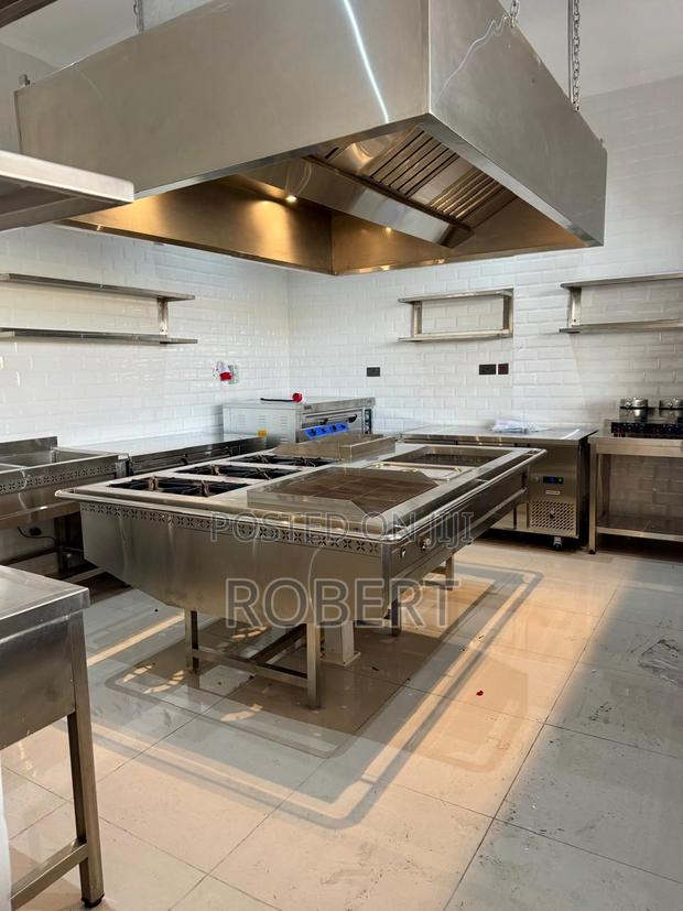 Kitchen Hood and Gas Burner
