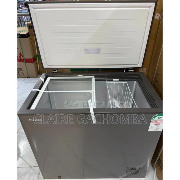 Hisense Chest Freezer 198 Litres Grey Fc198sh - main view