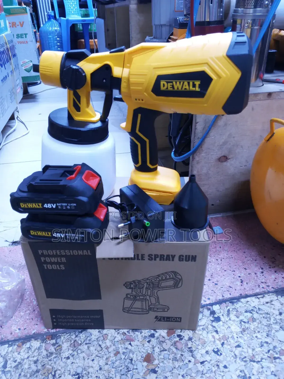 Dewalt Cordless Paint Spray Gun