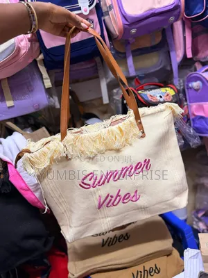 Of White Summer Vibes Bags