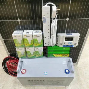 550w Full Solar Package Support (43" Tv, Music,6 Lights,Wifi, Laptop)
