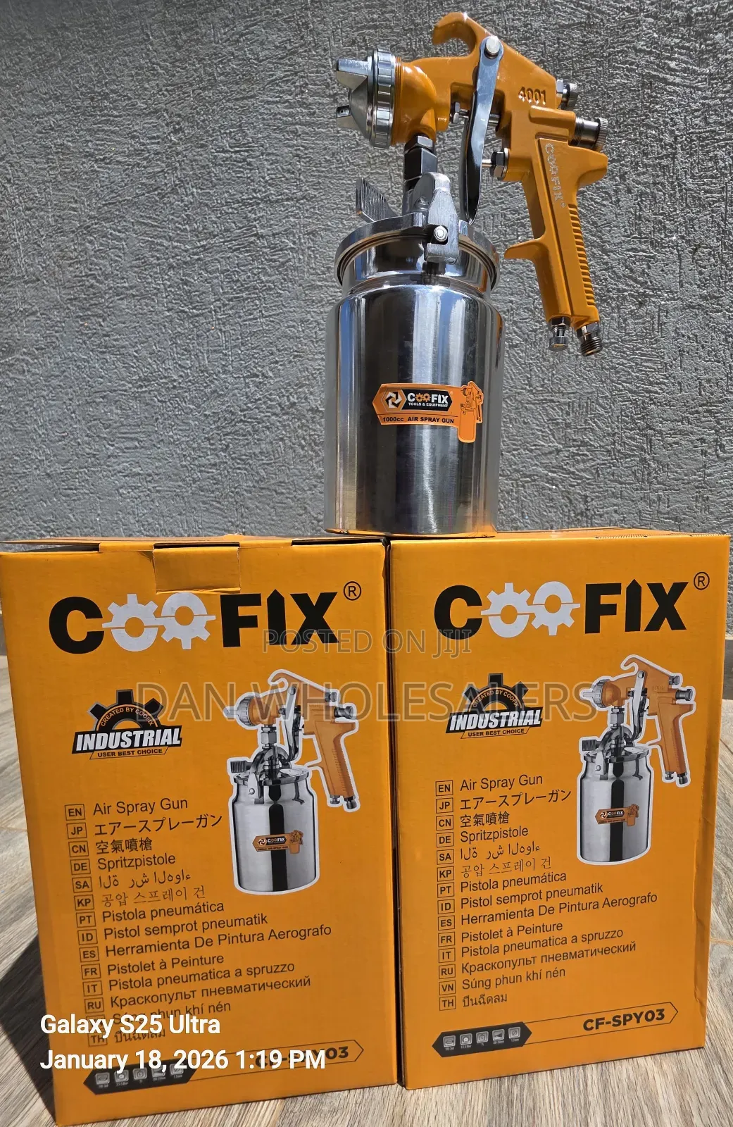 Mettlic High Pressure Manual Spray Gun