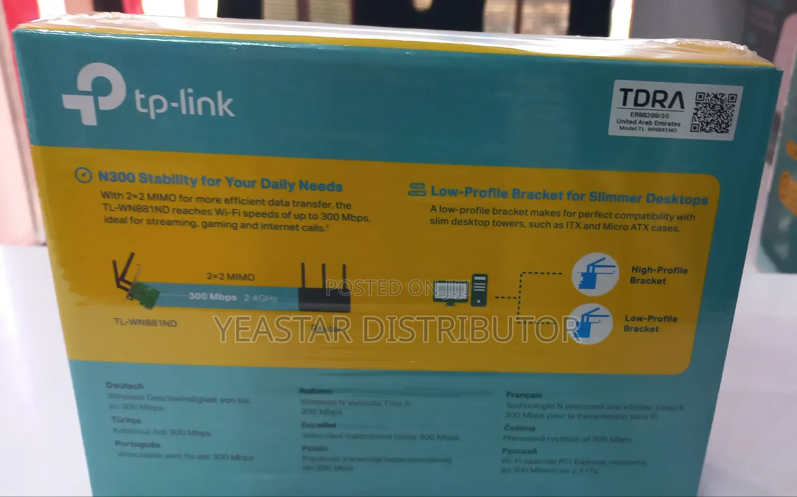 Tp-link Tl-wn88nd Wireless Pci Adapter