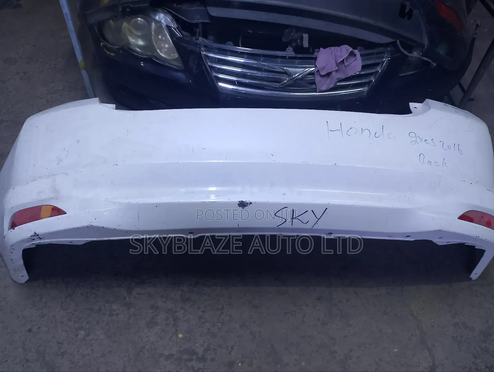 Honda Grace Rear Bumper