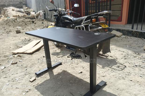 Adjustable Black Height Workstation for Home Office