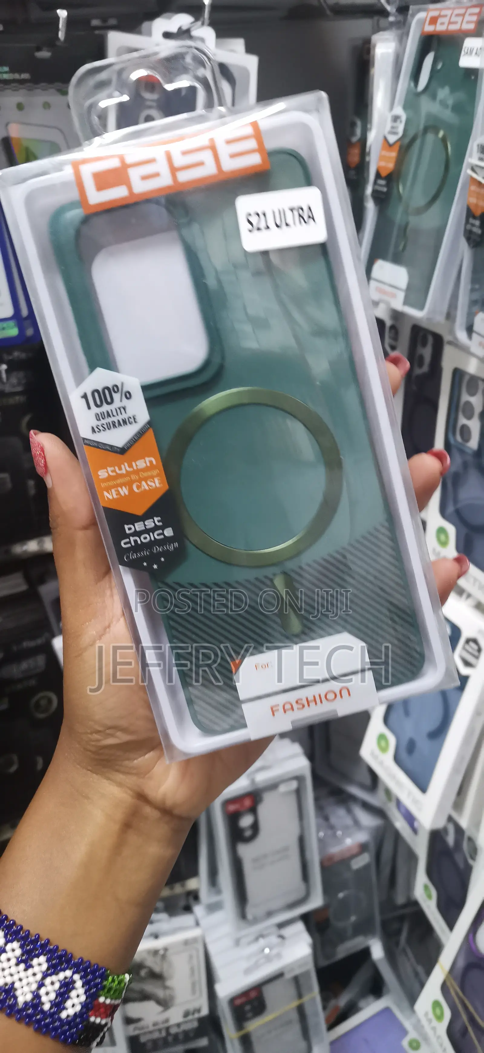 Gokiou Samsung Galaxy S21 Ultra 5g Compatible With Magsafe Tpu Case