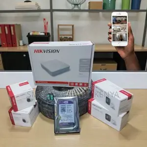 Built-in Colored Night Vision 4 Hikvision 1080p CCTV Cameras Kit
