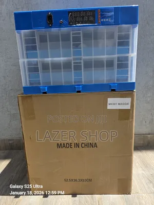 Eggs Incubator 
Ac/Dc 128 Eggs