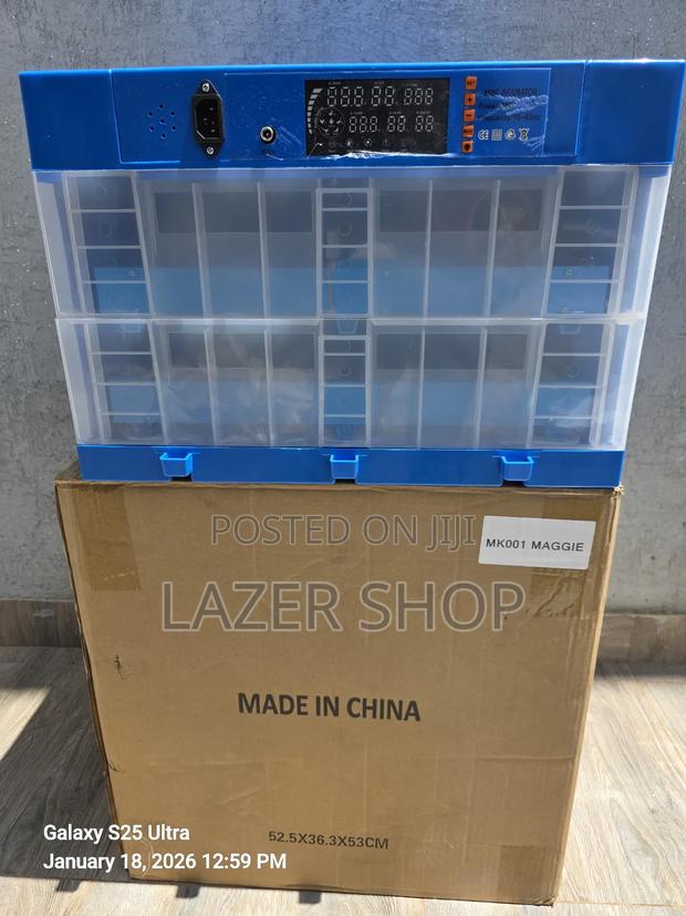 Eggs Incubator Ac/Dc 128 Eggs - thumbnail 4