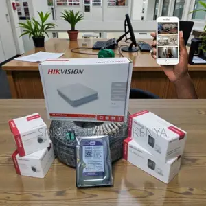 Easy Smartphone Remote Access 4 Hikvision 1080p CCTV Kit