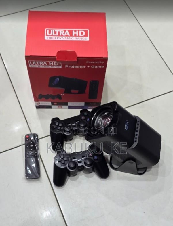 Hy320 Android Wifi Projector With Built-in Gaming Console - thumbnail 2