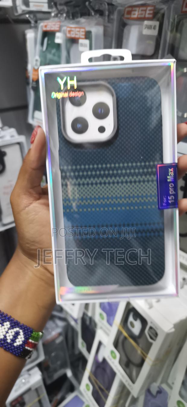 Axser Tribal Covers for Apple iPhone 15 Pro Carbon Fiber Case - main view