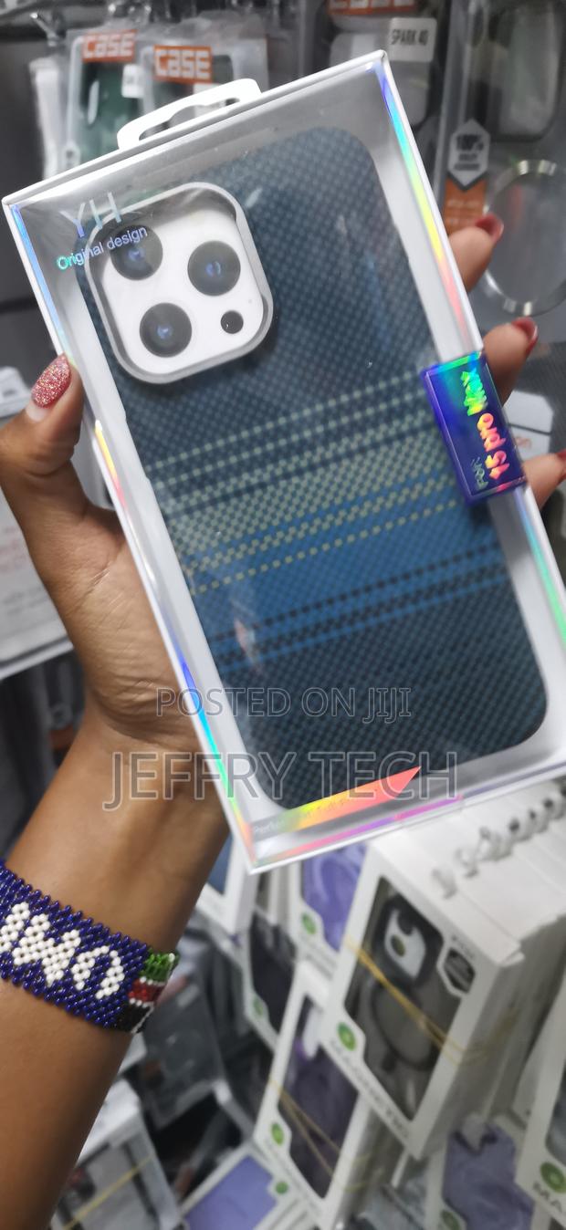 Axser Tribal Covers for Apple iPhone 15 Pro Carbon Fiber Case - thumbnail 2