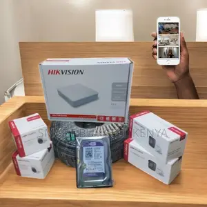Security Surveillance 4 Hikvision 1080p Full Hd CCTV Cameras Kit