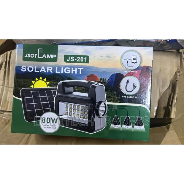 Jsot Js-201 Solar Light Home Kit With 3 Bulbs - main view