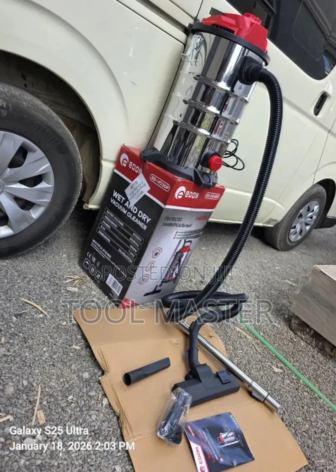 Edon Vacuum Cleaner 20l Electric Wet and Dry Vacuum Cleaner