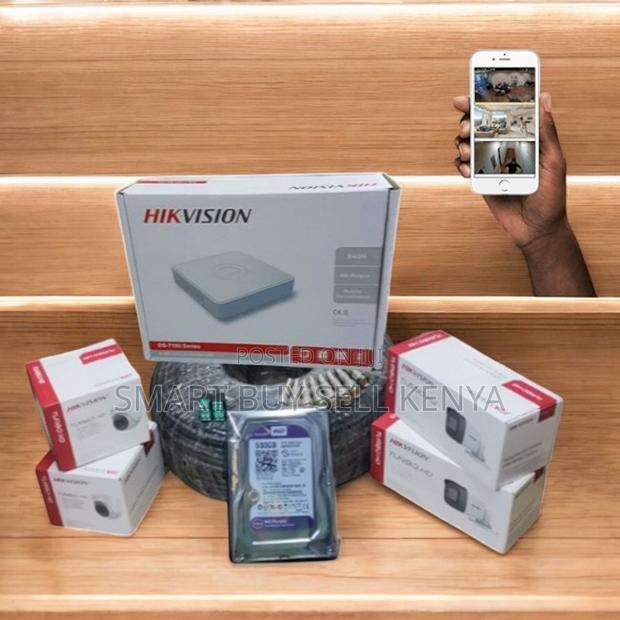 Reliable Quality 4 Hikvision 1080p 2mp CCTV Cameras Kit
