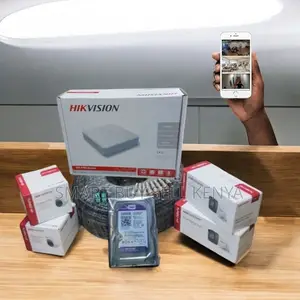 Top Quality 4 Hikvision 1080p Full Hd CCTV Cameras Complete Kit