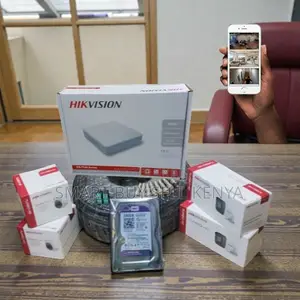 High-Quality Body Construction 4 Hikvision 1080p CCTV Kit