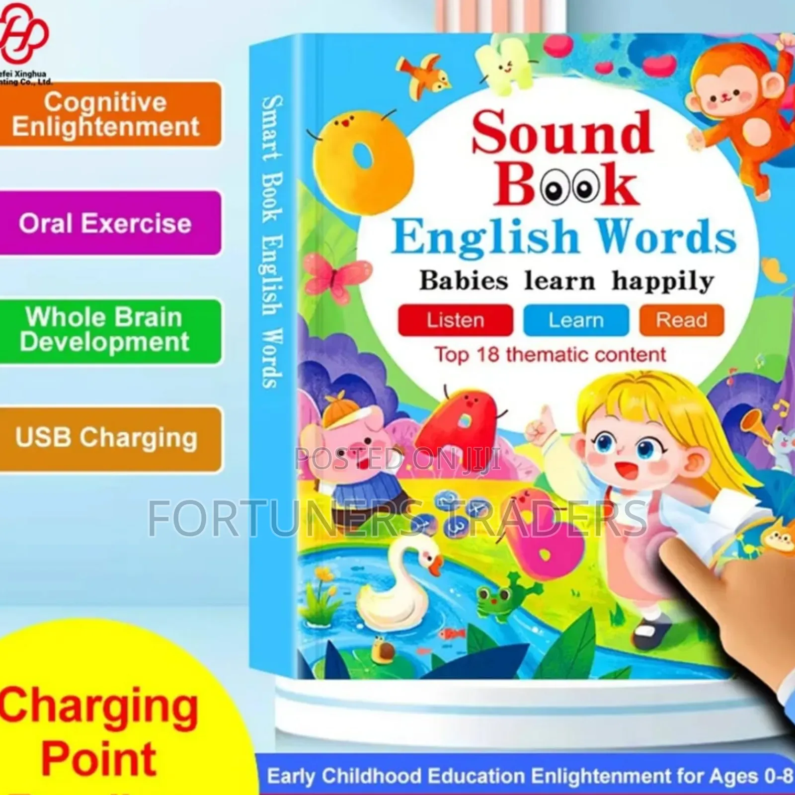 English Words Sound Book,Rechargeable