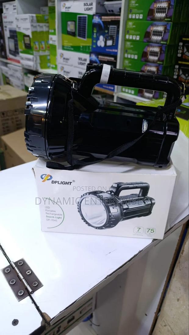 Dp Light Portable Rechargeable Searchlight